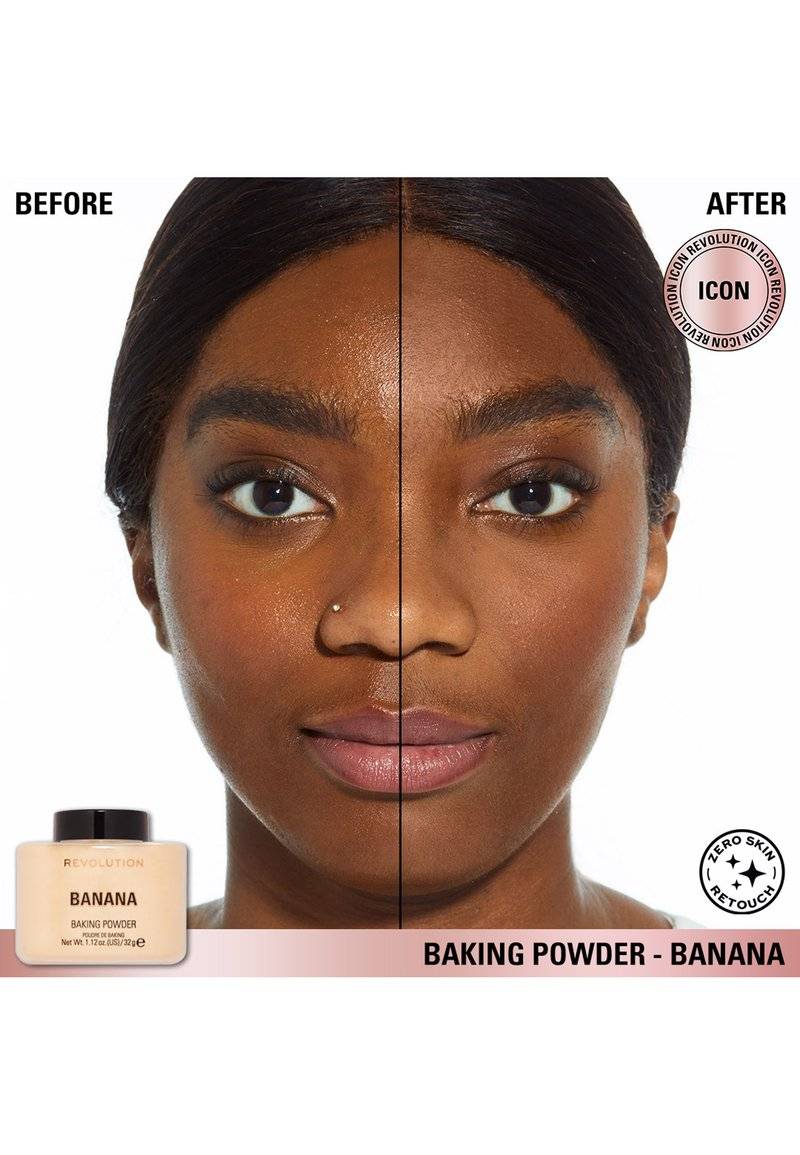 Makeup Revolution Makeup Revolution LOOSE BAKING POWDER - Powder - banana Letzte 2 Tage