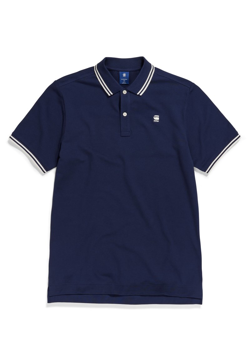 G-STAR G-STAR DUNDA SLIM STRIPE - Polo shirt - sartho blue Rabatte dieses Monats