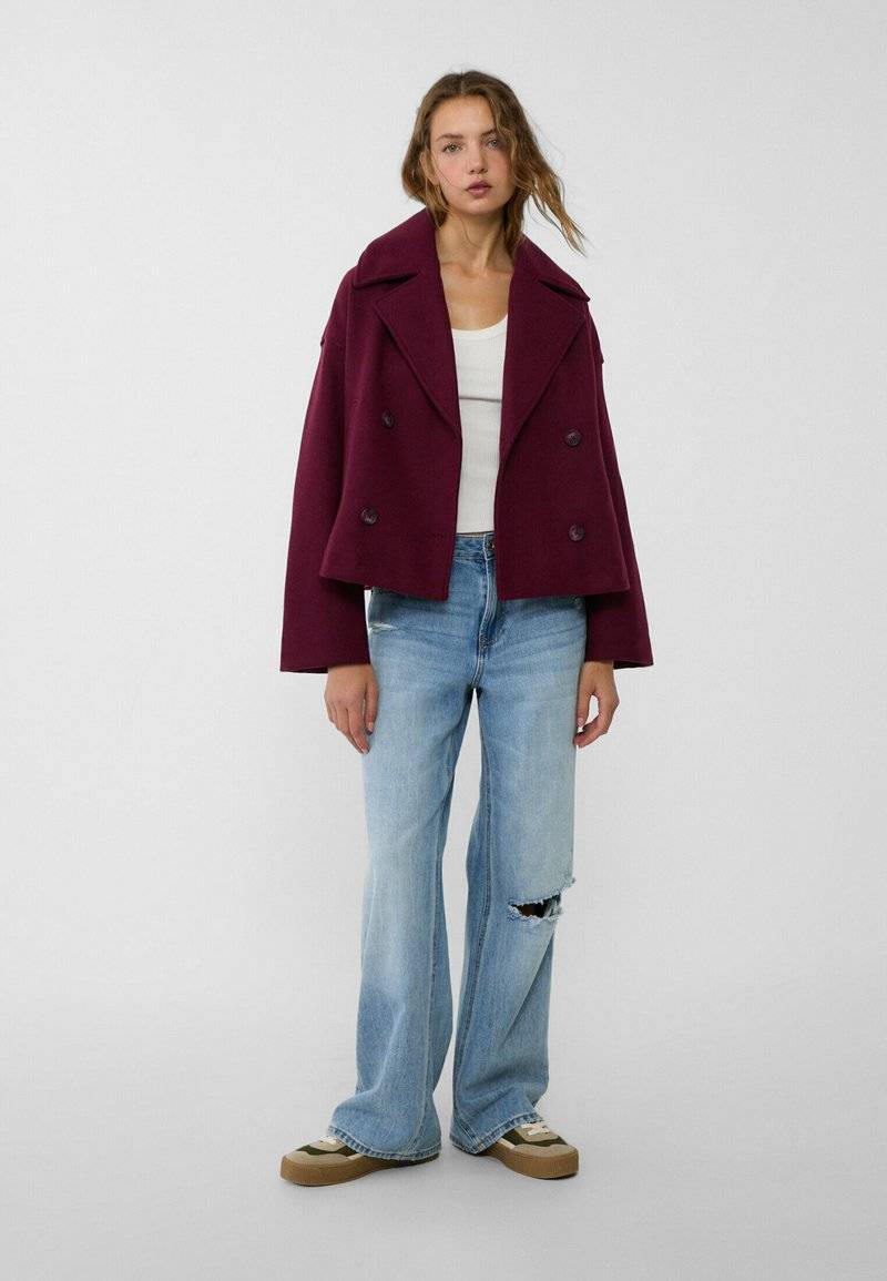 Stradivarius Stradivarius SOFT - Blazer - bordeaux Online
