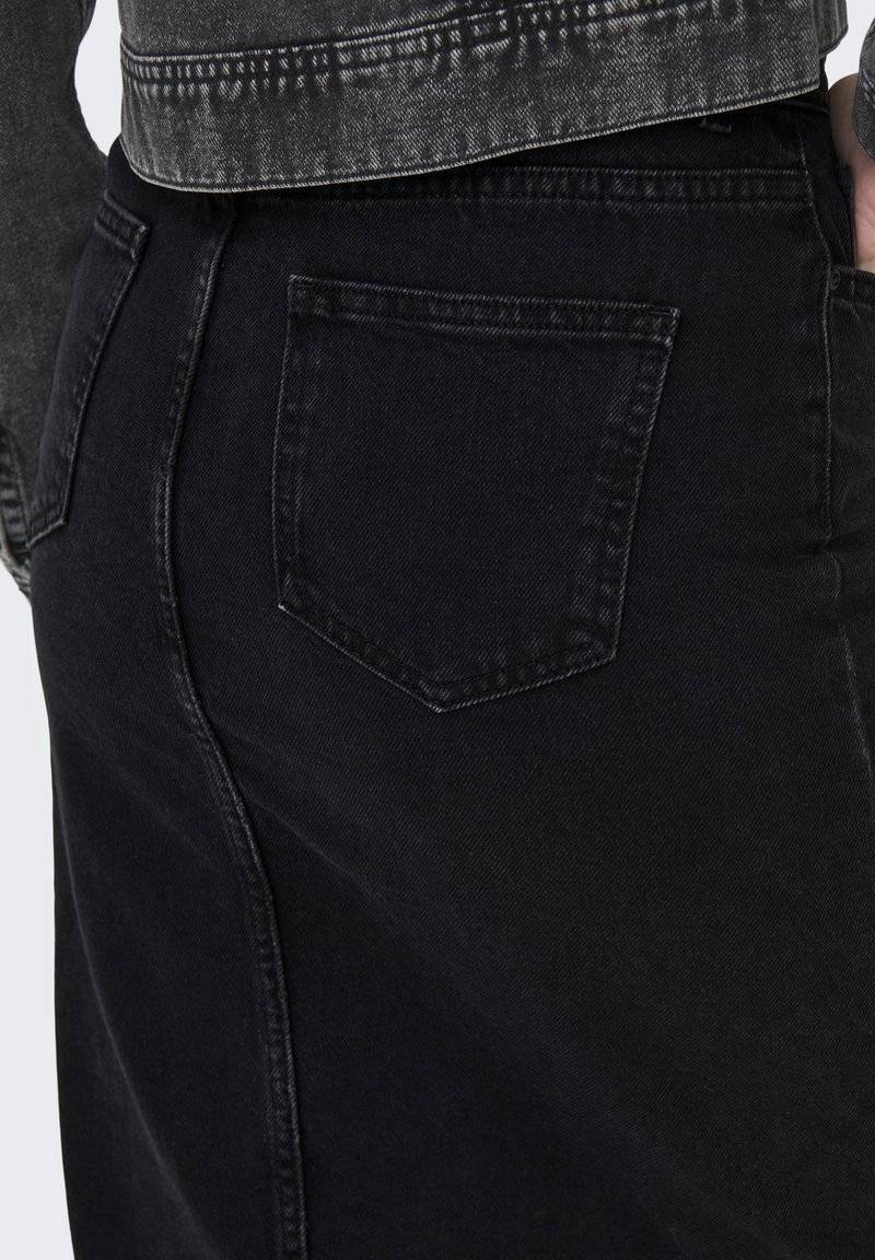 ONLY ONLY ONLBIANCA REA NOOS - Denim skirt - washed black Blitzverkäufe
