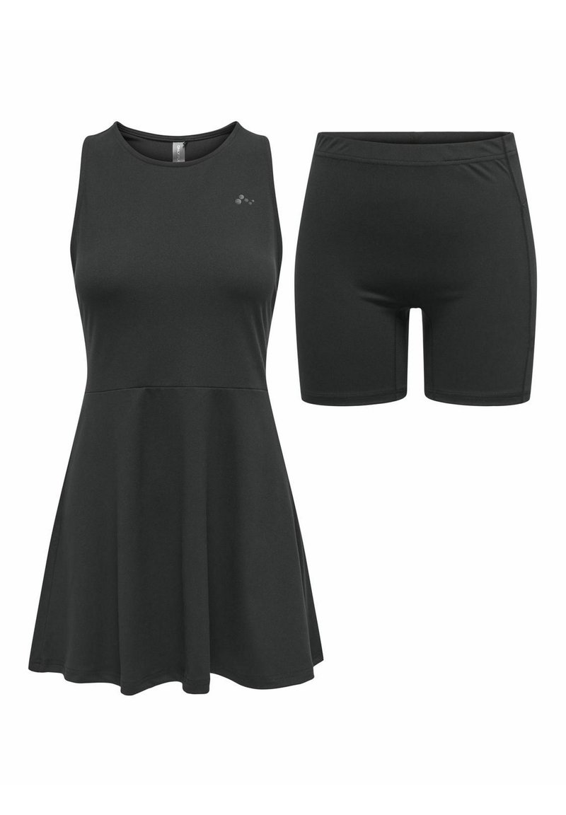 ONLY Play ONLY Play SLIM FIT RUNDHALS - Leggings - black Preisnachlass